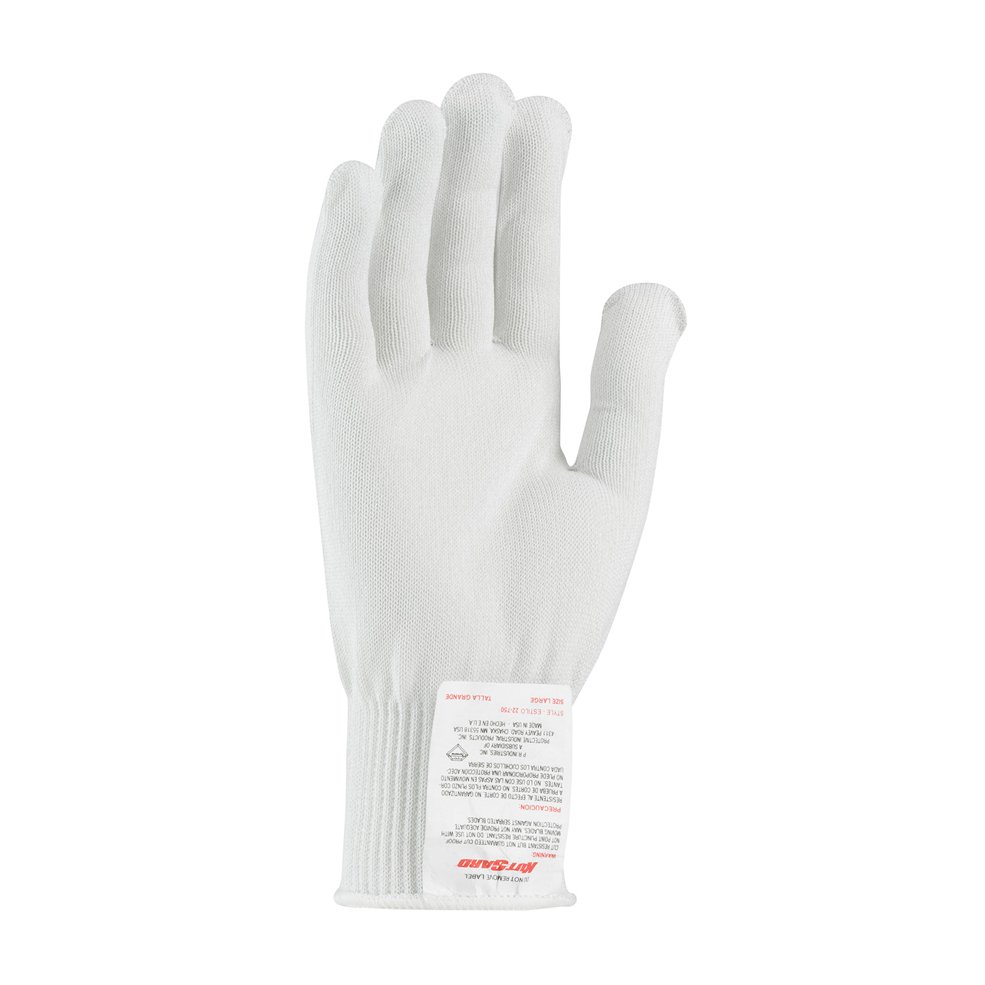 22-760 PIP® white Claw Cover® Seamless Knit Dyneema® Blended Antimicrobial Glove -Medium Weight